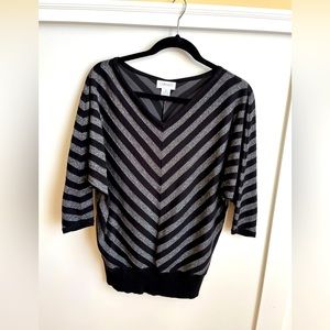 Formal sweater blouse. Perfect for the holidays!